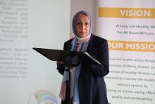 Ms Shenaaz El-Halabi, WHO Representative in South Africa