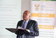 Dr Aaron Motsoaledi, Minister of Health of South Africa