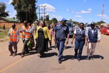 A walk from Kabudula Community Hospital to Kabudula Primary School