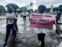 marcha participante
