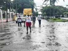 marcha participante
