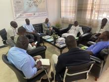 WHO and Ministry of Public Health teams discuss the 2026–2027 Biennial Programme and priority areas for health cooperation in Guinea-Bissau.