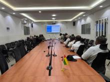 WHO and Ministry of Public Health briefing session in Bissau ahead of the 79th World Health Assembly.