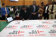 Launch of Lesotho National TB Parliamentary Caucus