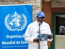Representante da OMS, Dr. Abdoulaye Diarra