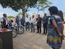 handing over ceremony