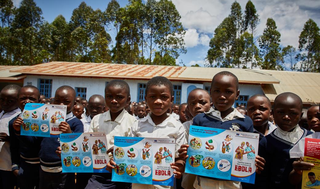 Good handwashing habits for good health in the Democratic Republic of the Congo