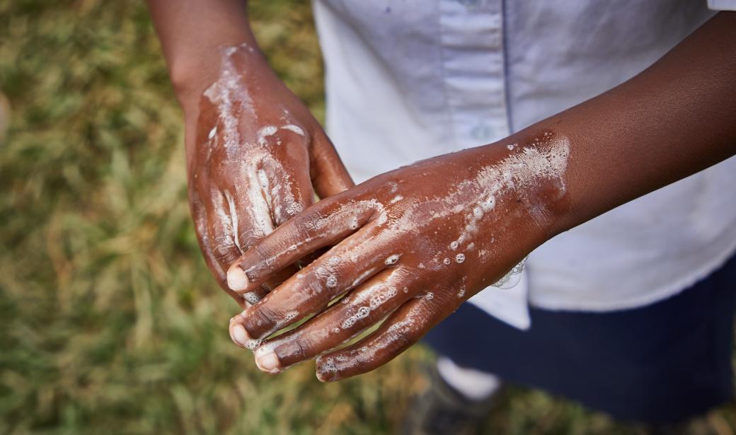 Good handwashing habits for good health in the Democratic Republic of the Congo