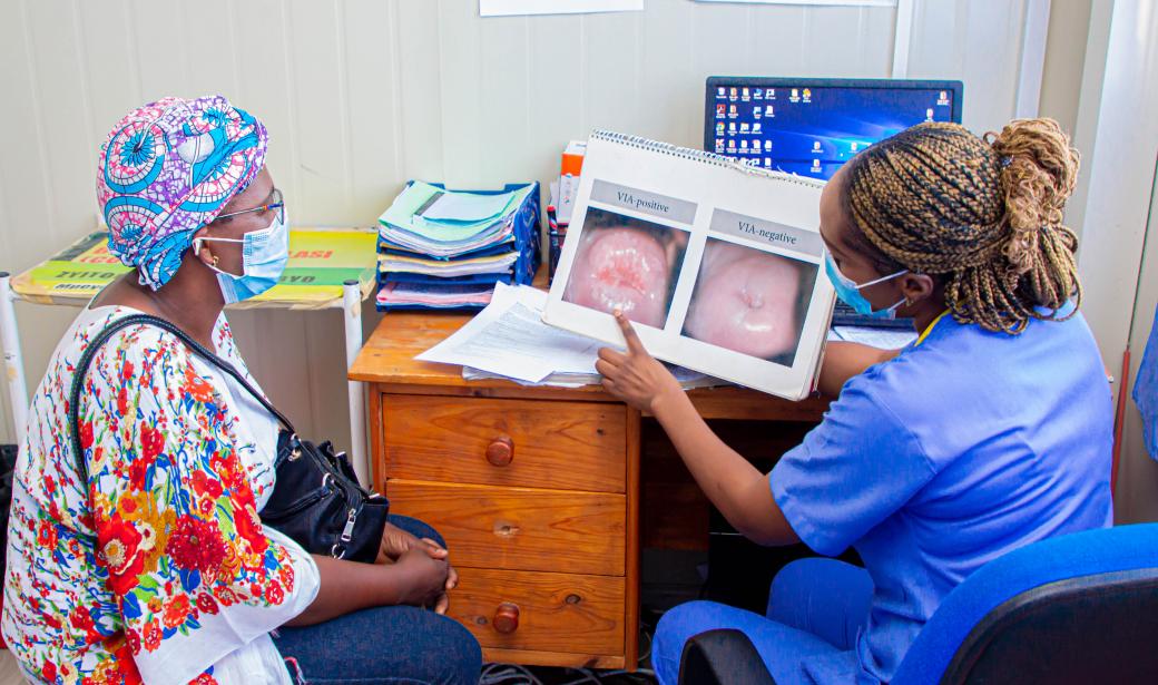 Boosting cervical cancer screening in women living with HIV in Zambia