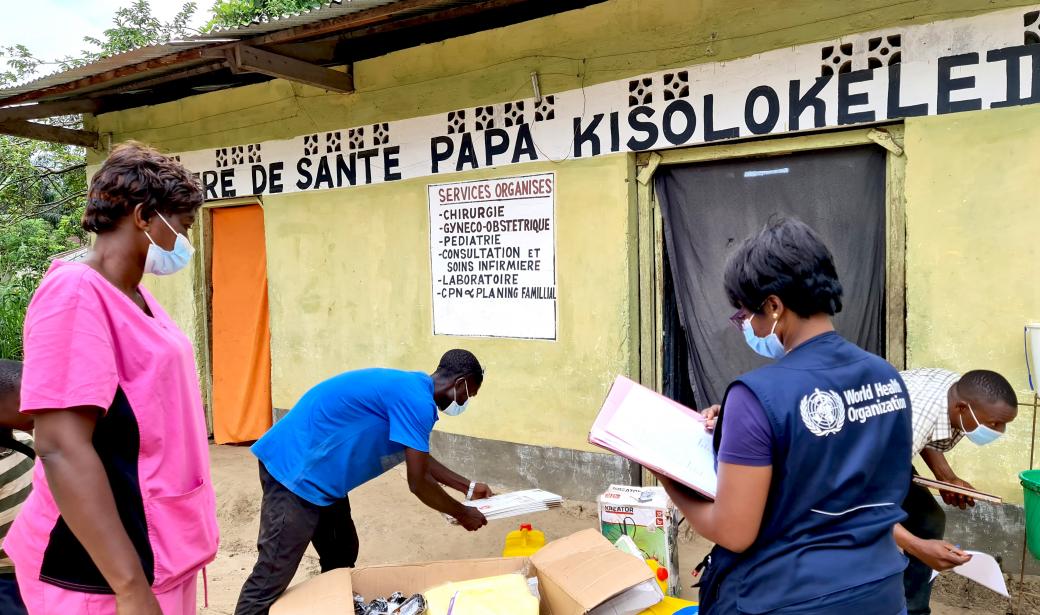 L'OMS en action continue pour aider à contrôler Ebola à Mbandaka 