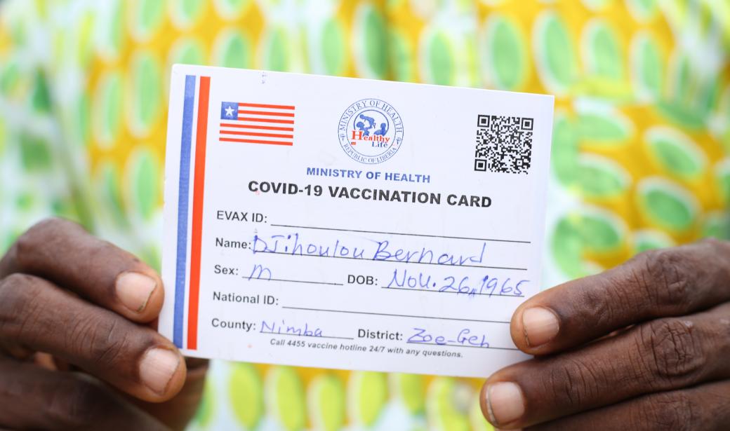 Vaccination des communautés vulnérables du Libéria contre la COVID-19