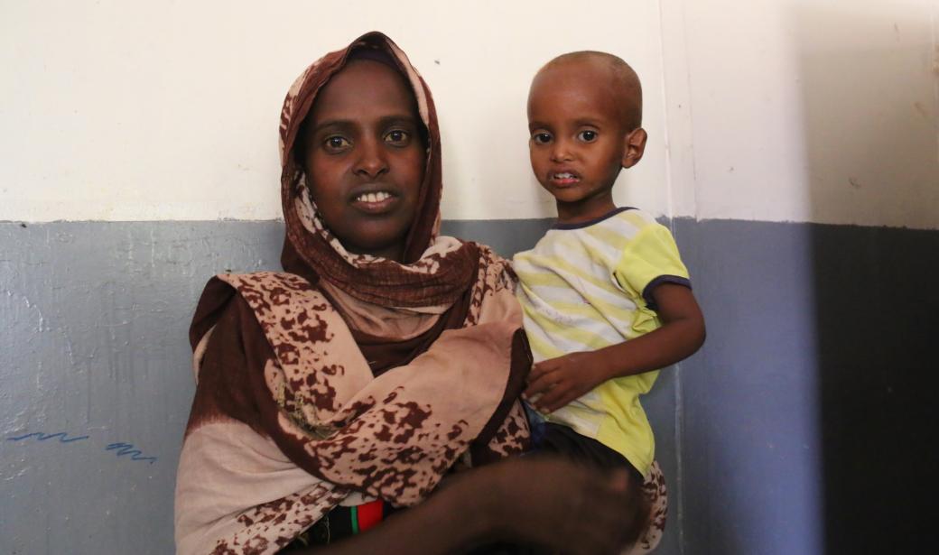 Faris with his mother