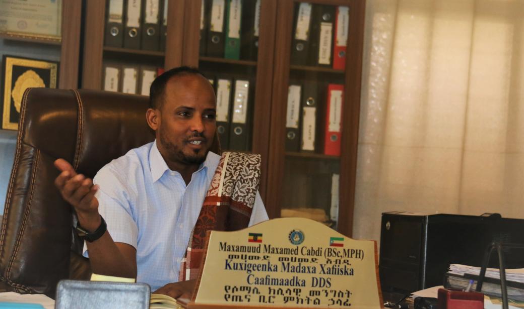 Mr Mohammud Mohammed, Deputy Head of Somali Regional Health Bureau