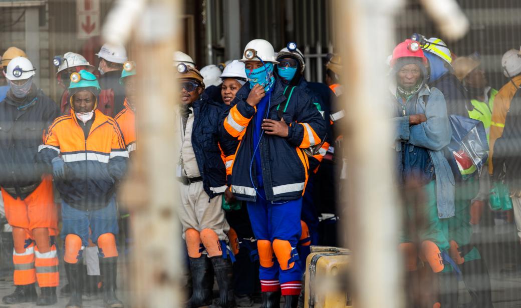 Curbing COVID-19 in a South African gold mine