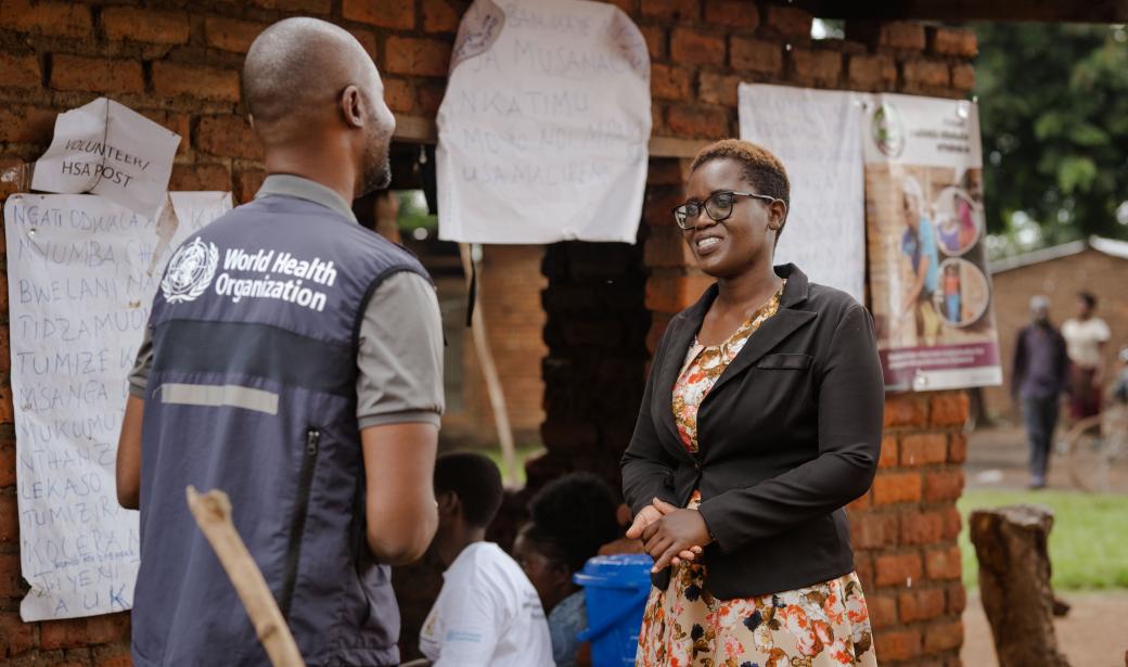 In Malawi, community-run Oral Rehydration Points help address cholera deaths