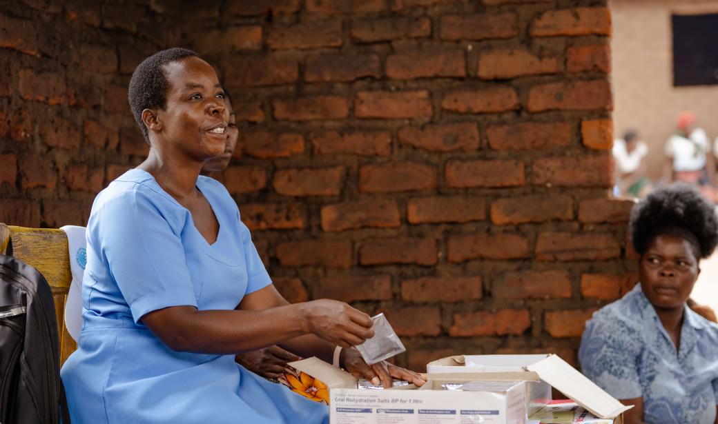 In Malawi, community-run Oral Rehydration Points help address cholera deaths