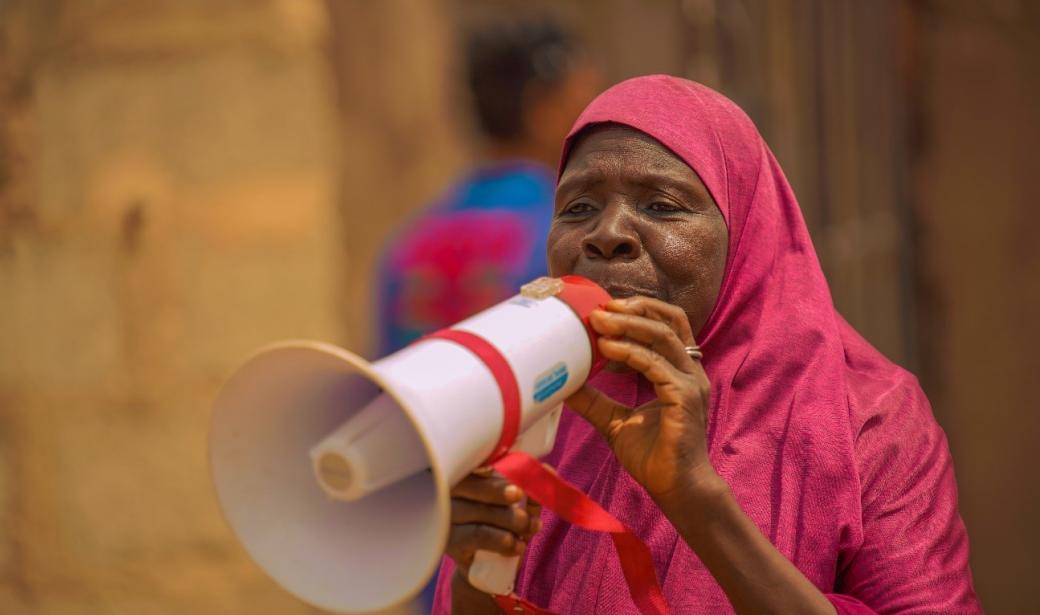 Salamatu Rabo, mobilizing the community for COVID-19 vaccination