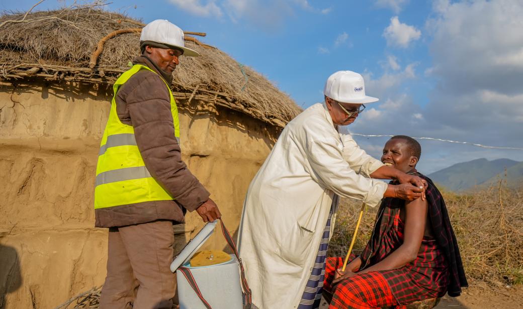 Taking a ride to vaccinate Tanzania’s nomadic communities against COVID-19