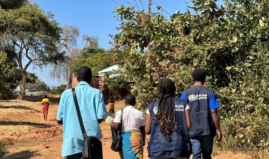 WHO supporting door-to-door cholera response in the field