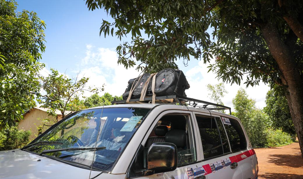 Mobile units get to rural areas with to amplify health messages using a loudhailer. This has a big impact because it promotes debate among community members.