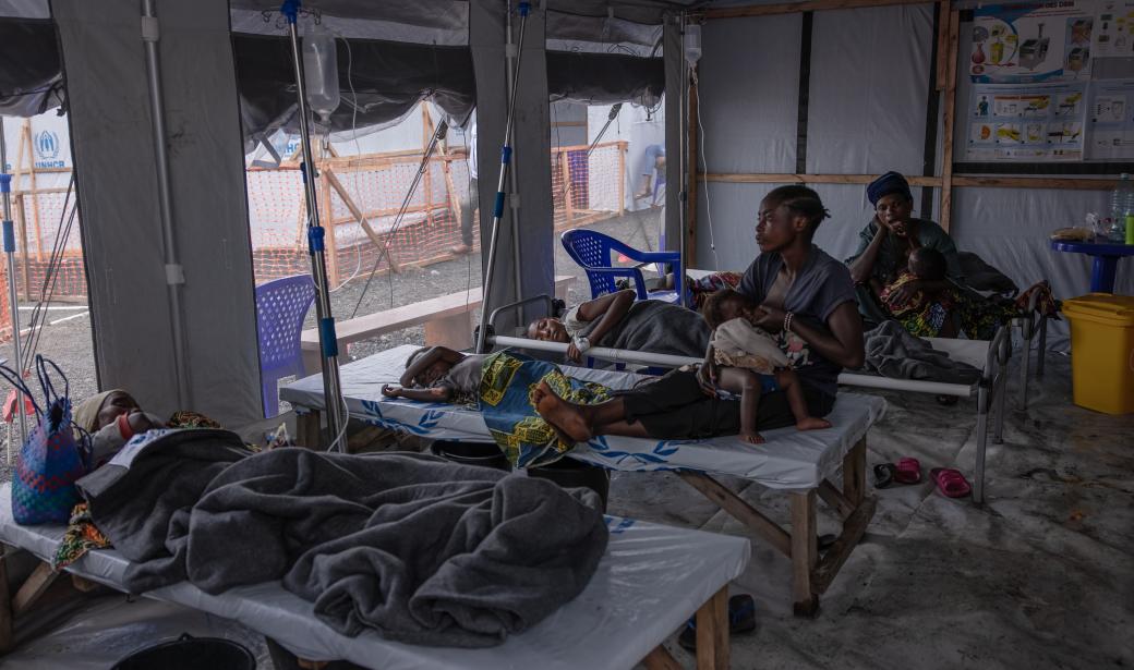 Halting cholera in Democratic Republic of Congo displacement site