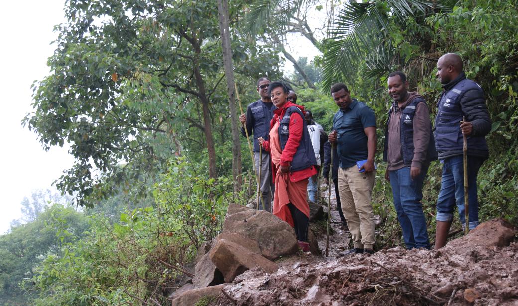 WHO's Swift Action in Ethiopia's Landslide Aftermath at South Ethiopia Region