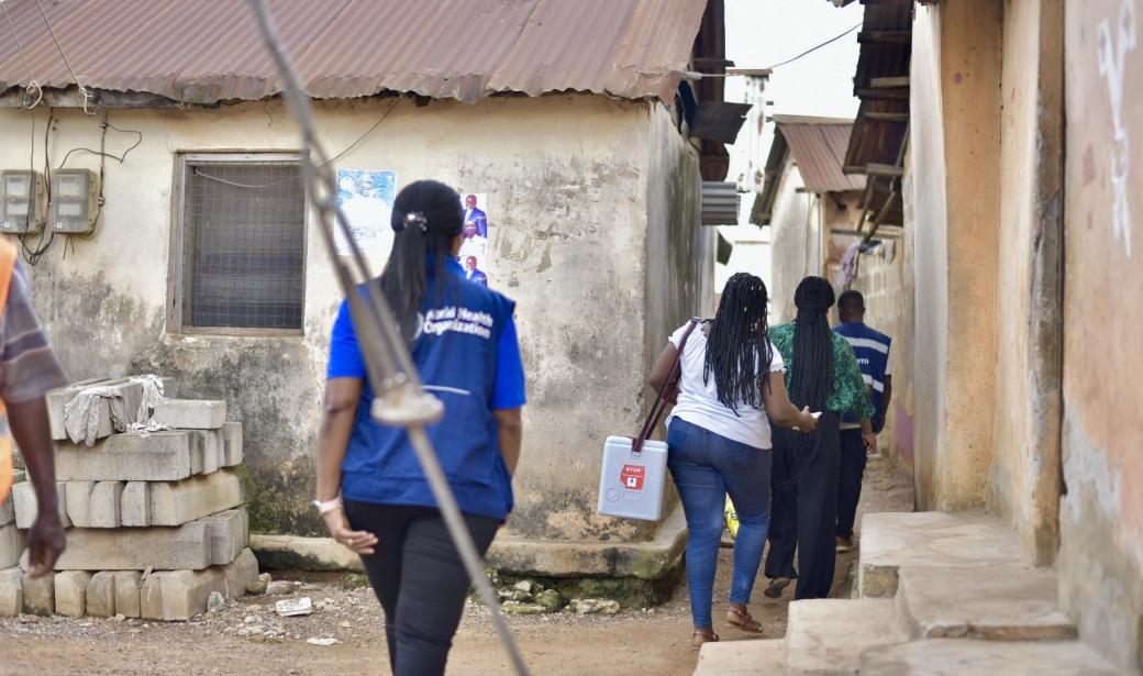 Volunteers guiding vaccinators into every nook and cranny of the community to ensure no child is missed.