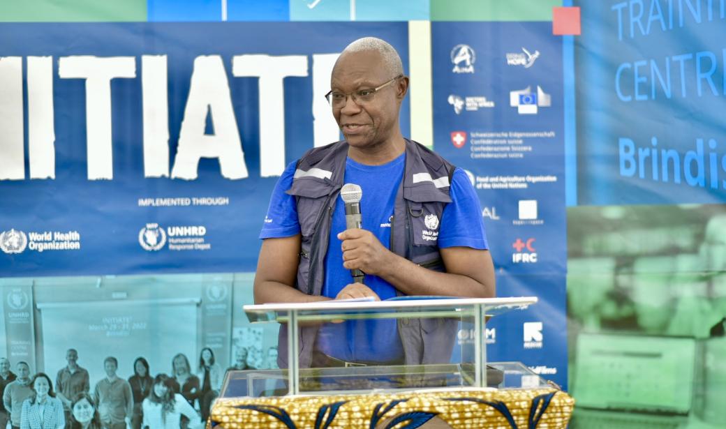 Dr. Frank Lule, Officer-in-Charge of WHO Ghana