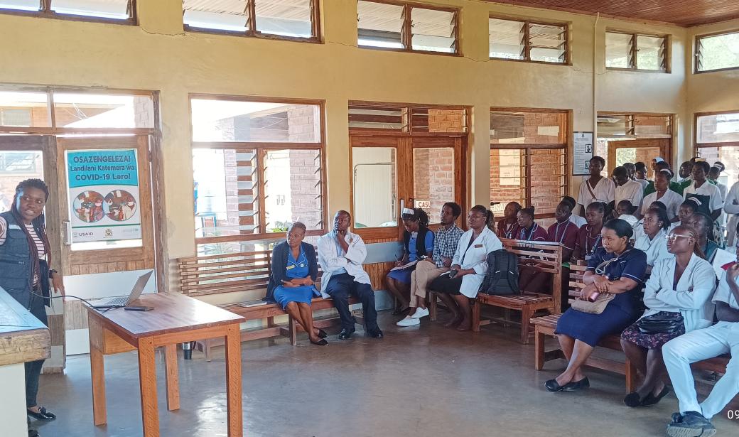 District orientation at Machinga 