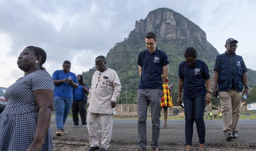 The visit to Adaklu