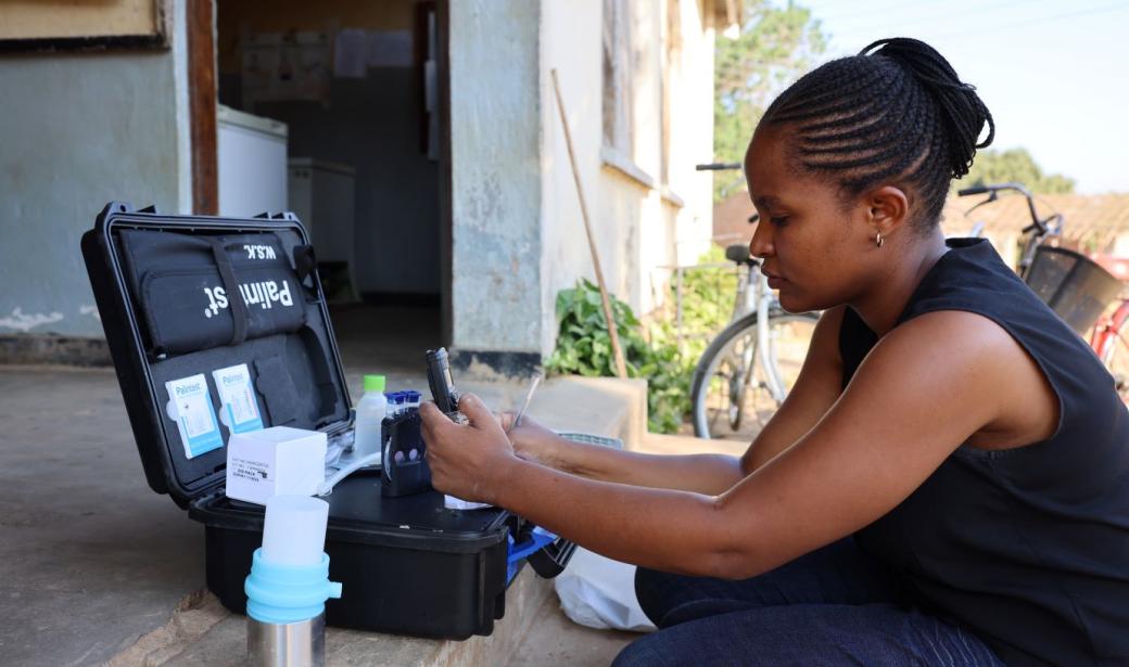 Water assessment at Iponga in Karonga