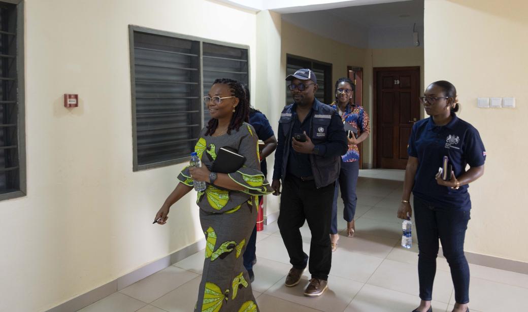 Arrival in Bono East Regional Health Directorate