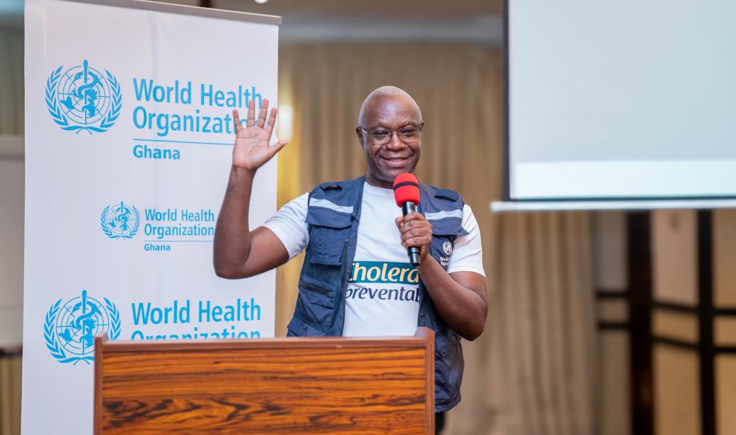 WHO Ghana’s Officer in Charge, Dr Frank Lule