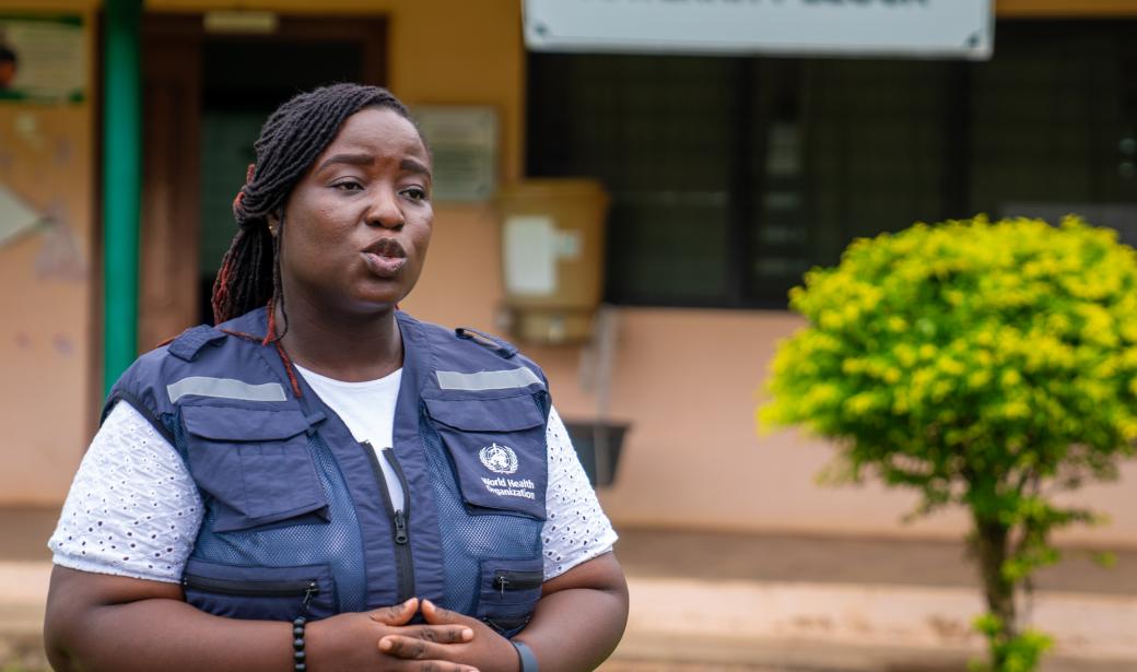 Dr. Katherine Attoh, Technical Officer for Reproductive, Maternal, Newborn, Child, and Adolescent Health (RMNCHA) at WHO Ghana