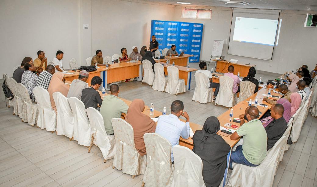 Participants engaged in a mix of lecture based learning and hands on simulations