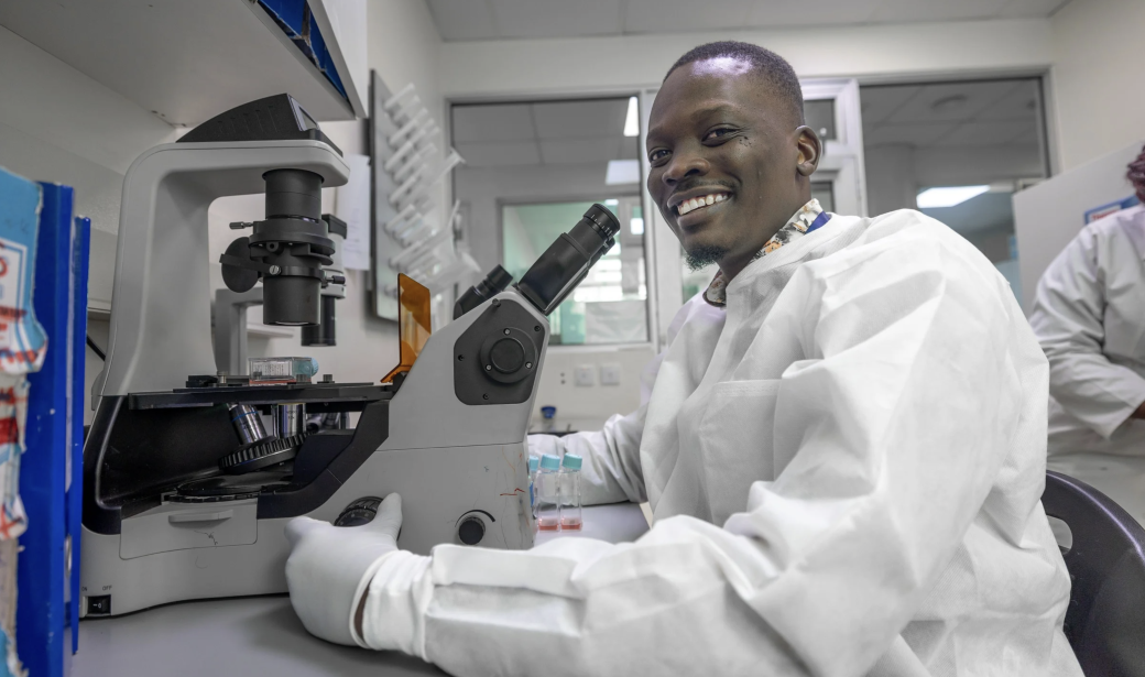 Shadrack Barmasai, Research Scientist from KEMRI. 