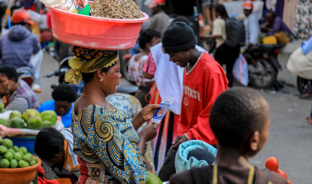Poliomyélite : À Goma dans l'est de la RDC, une caravane motorisée va à la rencontre des communautés 