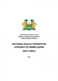 Sierra Leone Health Promotion Strategy (2017-2021)