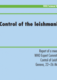 Control of the leishmaniases