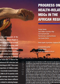 Progress on the Health-Related MDGs in the African Region