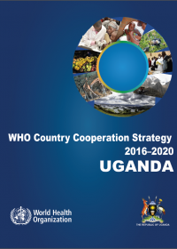 Cover of the WHO in Uganda Country Cooperation Strategy 