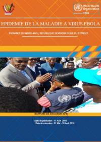 Epidémie de la maladie à virus Ebola - Rapport de situation N°8, 11 Août 2018