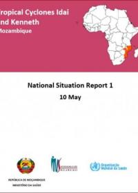 Cyclones Idai and Kenneth Mozambique - National Situation Report 1