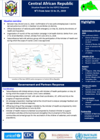 Situation Report for the VDPV2 Response 