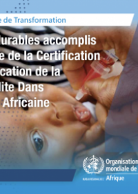 Le Programme de transformation, série 4 – Progrès durables accomplis sur la voie de la certification de l’éradication de la poliomyélite dans la Région africaine de l’OMS