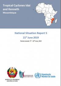 Tropical Cyclones Idai and Kenneth Mozambique National Situation Report 5