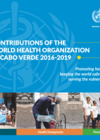 Contributions of the World Health Organization in Cabo Verde 2016-2019