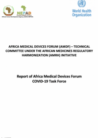 Report of Africa Medical Devices Forum COVID-19 Task Force