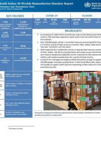 South Sudan Humanitarian Situation Report - 2021