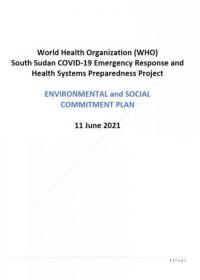 Environmental and Social Commitment Plan 